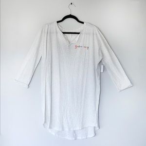 NWT Gap “Good Morning” Nightshirt